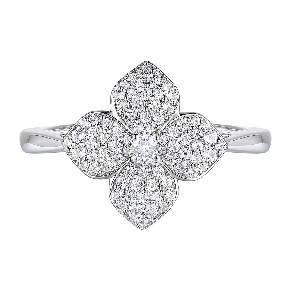 Flower Engagement Ring | Engagement Ring | Nir Oliva Jewelry